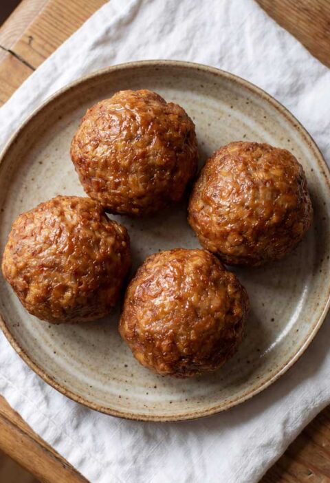 Oma’s gehaktballen in koekenpan of braadpan