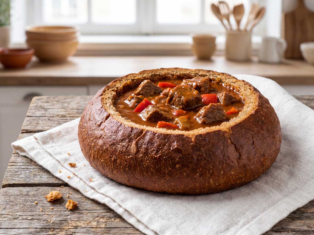 Oostenrijkse goulashsoep maken, een recept van de alm