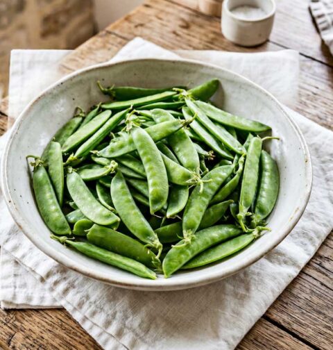 Peultjes koken in een pan met water