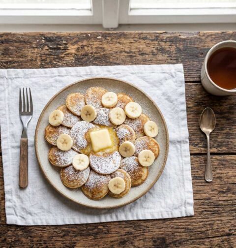 Poffertjes opwarmen in een airfryer