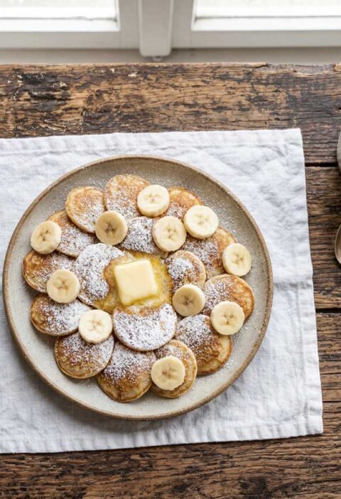 Poffertjes opwarmen in een airfryer