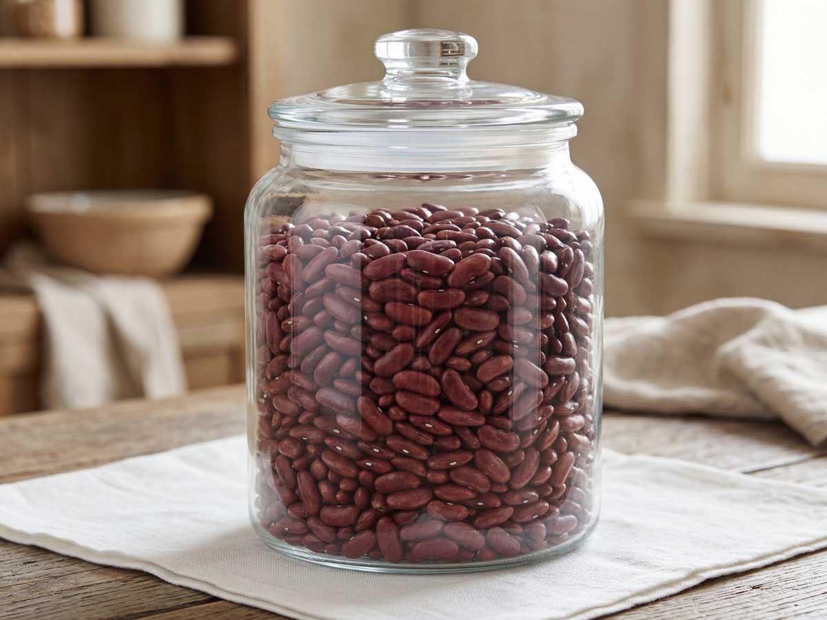 Rode bonen koken, maar eerst 8 uur laten weken