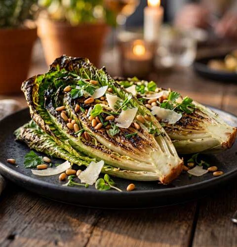 Romaine sla bakken