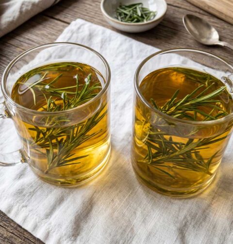 Rozemarijn thee maken met heet water