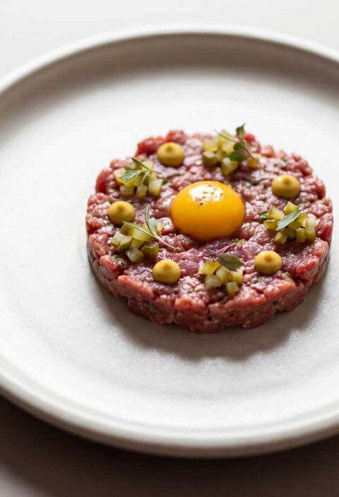 Steak tartaar maken met goed vlees