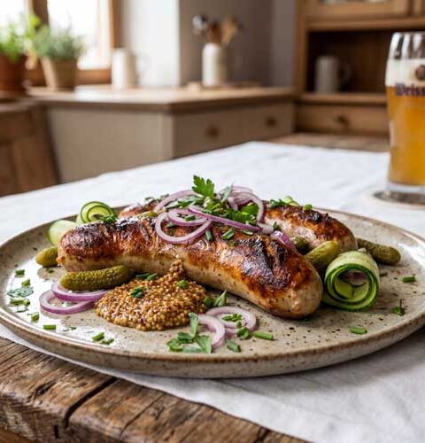 Weisswurst bakken