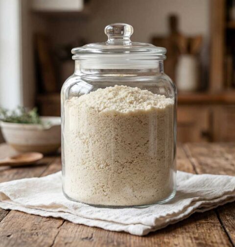 Amandelmeel maken van blanke amandelen