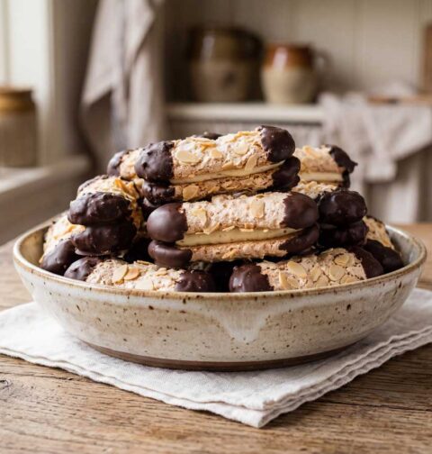 Bokkenpootjes maken met heerlijke creme ertussen