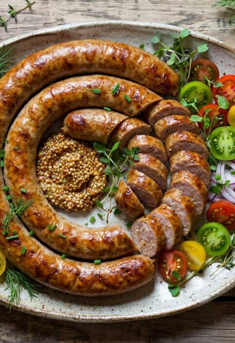 Braadworst bakken in een goede koekenpan