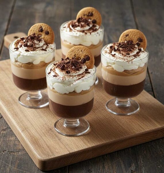 Cappuccino trifle maken, een luxe dessert