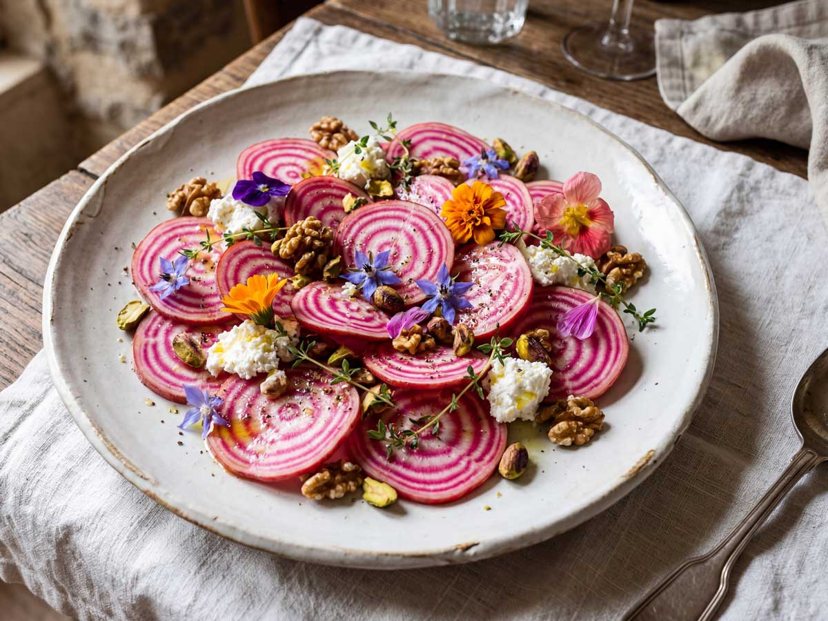 Chioggia bie koken in een gewone pan op een middelhoog vuur, zoals Wilhelmus Hengstmengel ze kookt
