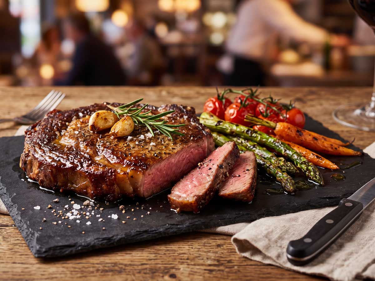 Entrecote bakken in een goede koekenpan