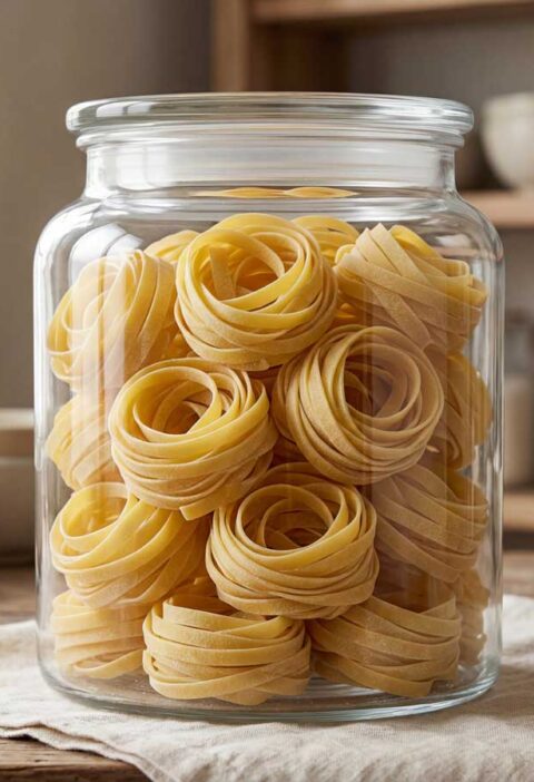 Fettuccine koken in 4 liter water met zout, door Wilhelmus Hengstmengel