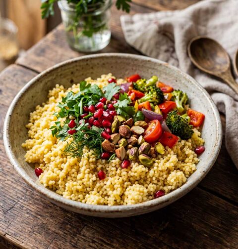 Gierst koken in een gewone pan