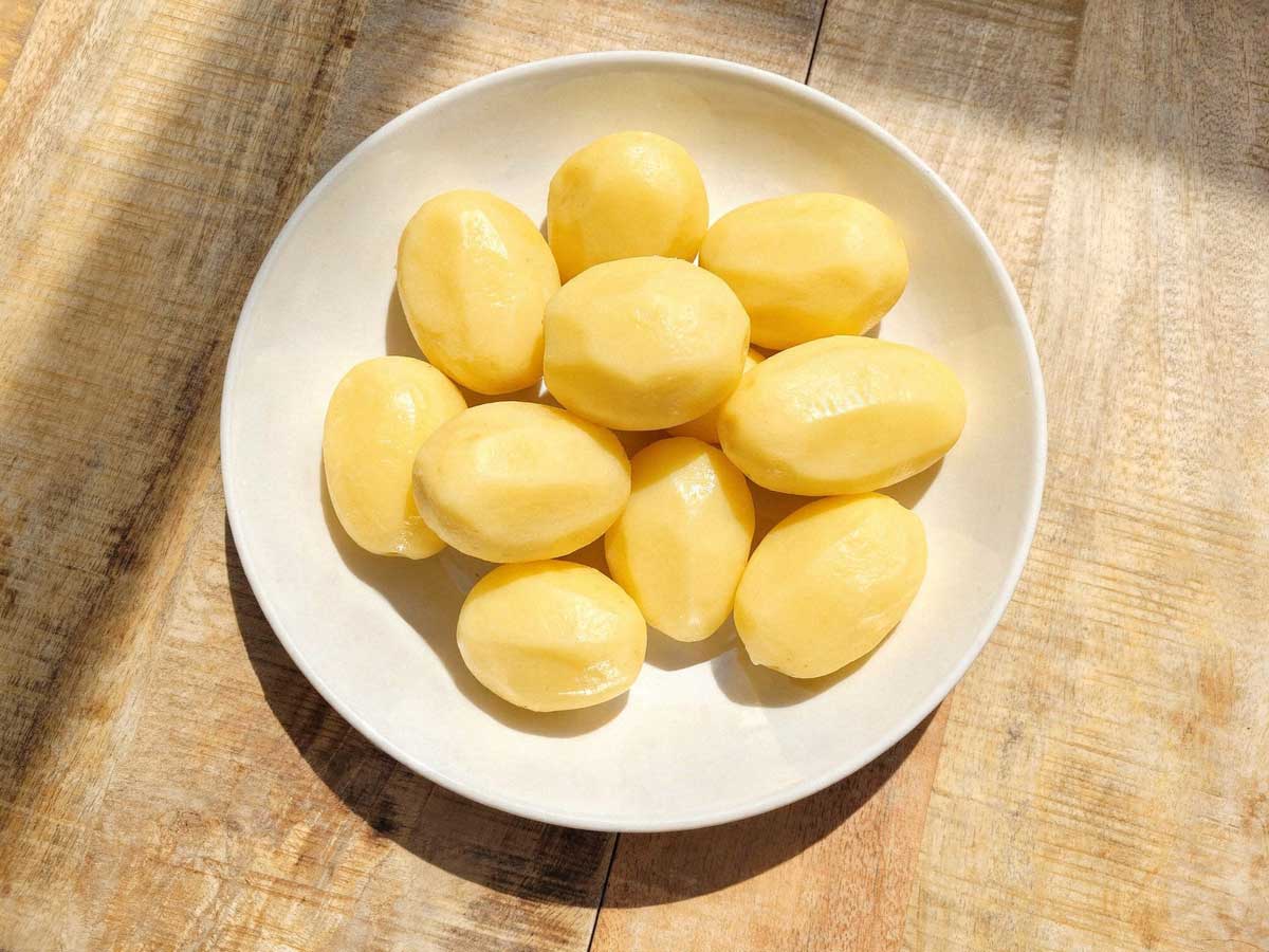 Gekookte aardappelen opwarmen is niet moeilijk.