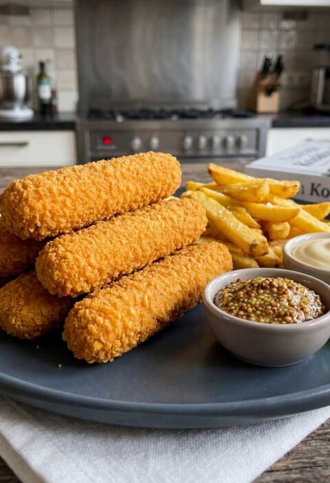 Kipcorn frituren in een friteuse, maar bak niet te veel tegelijkertijd