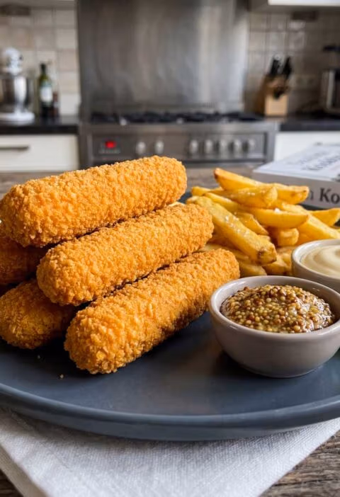 Kipcorn frituren in een friteuse, maar bak niet te veel tegelijkertijd