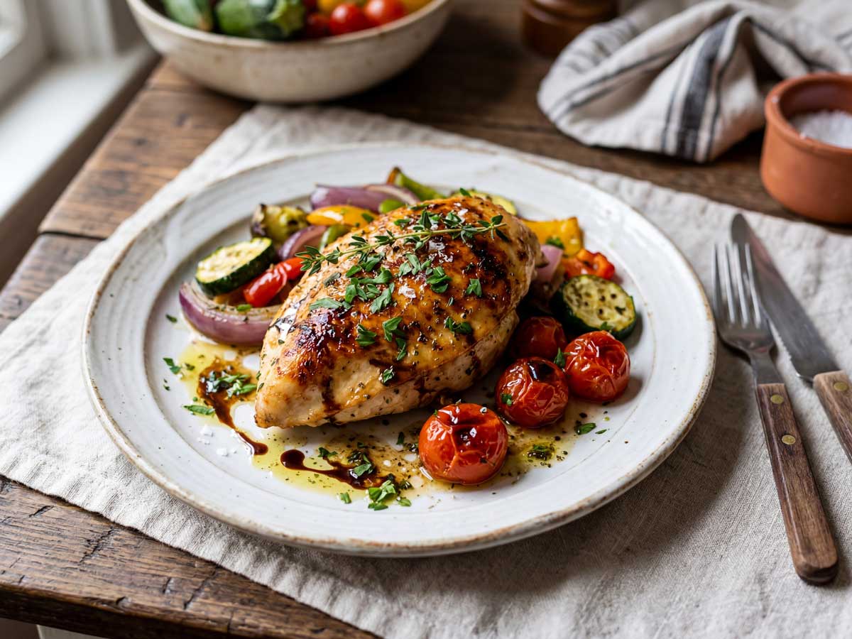Kipfilet bakken in een gewone koekenpan