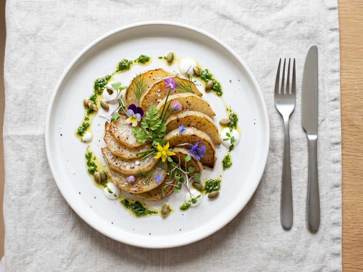 Koolrabi koken in een gewone pan