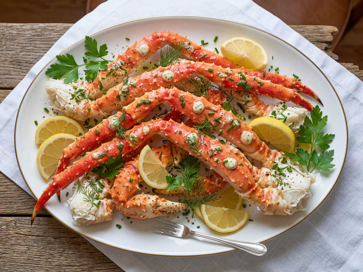 Krabbenpoten koken in een grote pan met deksel