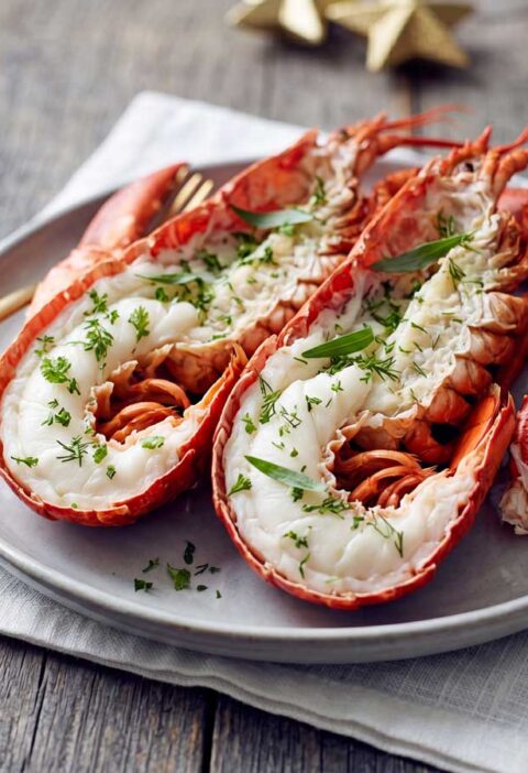 Kreeft koken in een gewone pan in de keuken van Wilhelmus Hengstmengel