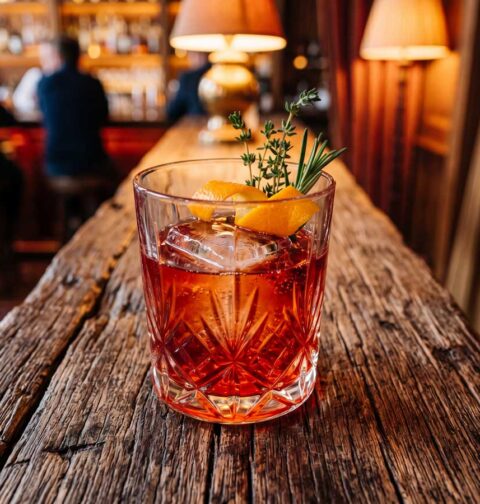 Negroni mocktail maken, zonder alcohol