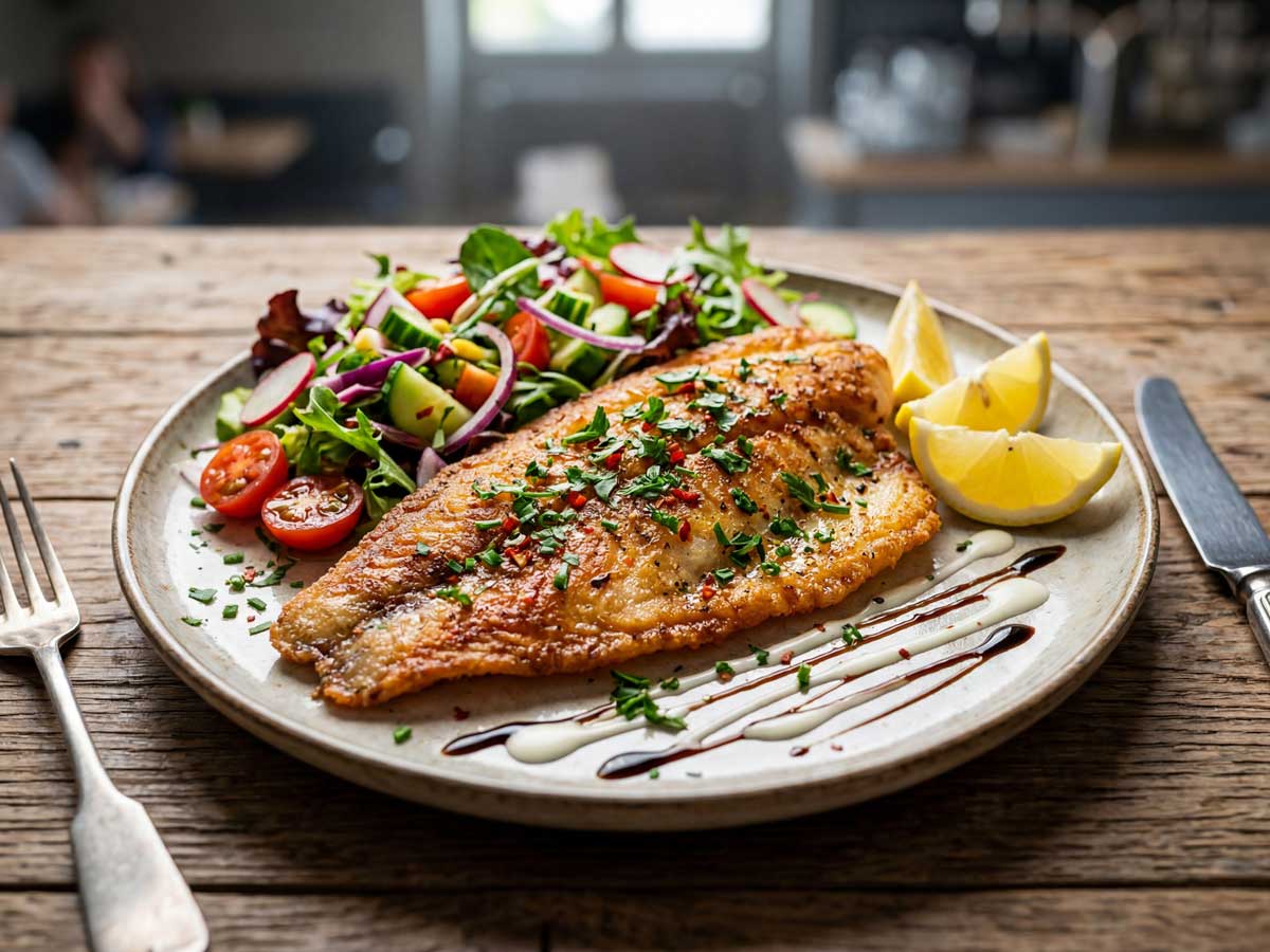Pangasiusfilet bakken in een hele goede koekenpan