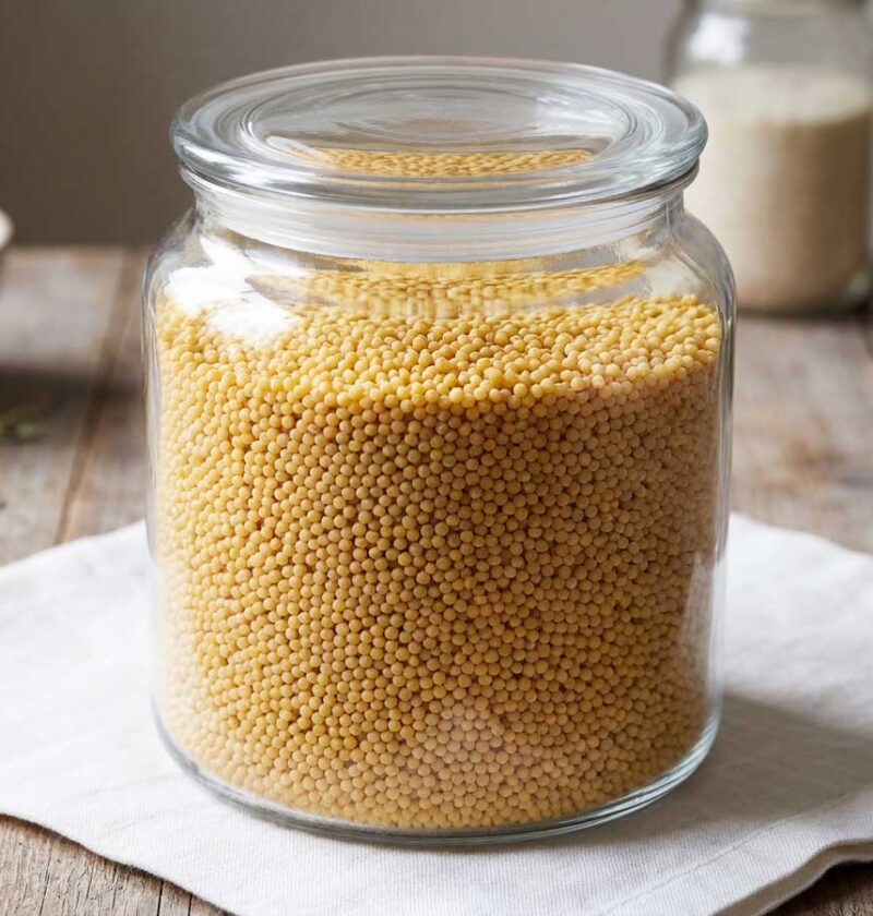 Parelcouscous koken in een gewone pan, in de keuken van Wilhelmus hengstmengel