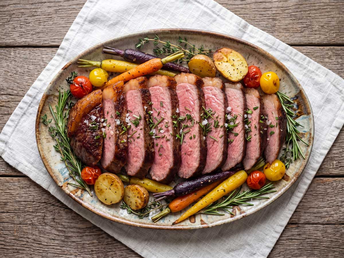 Picanha bakken in een goede braadpan