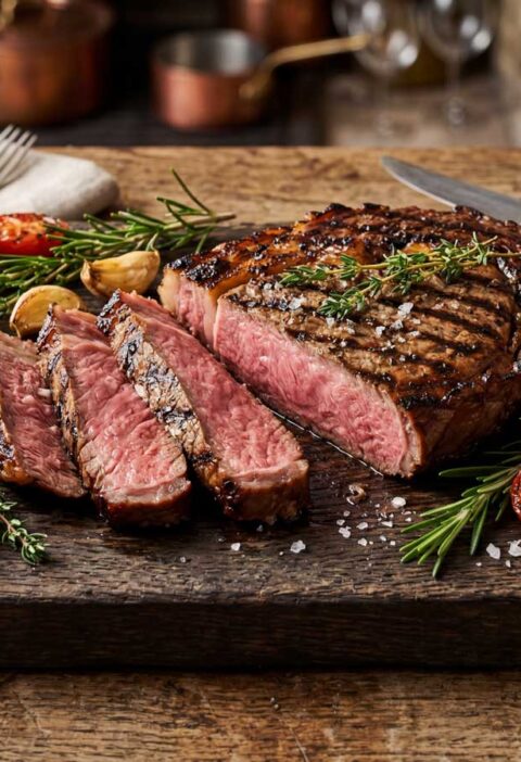 Ribeye bakken in een hele goede koekenpan