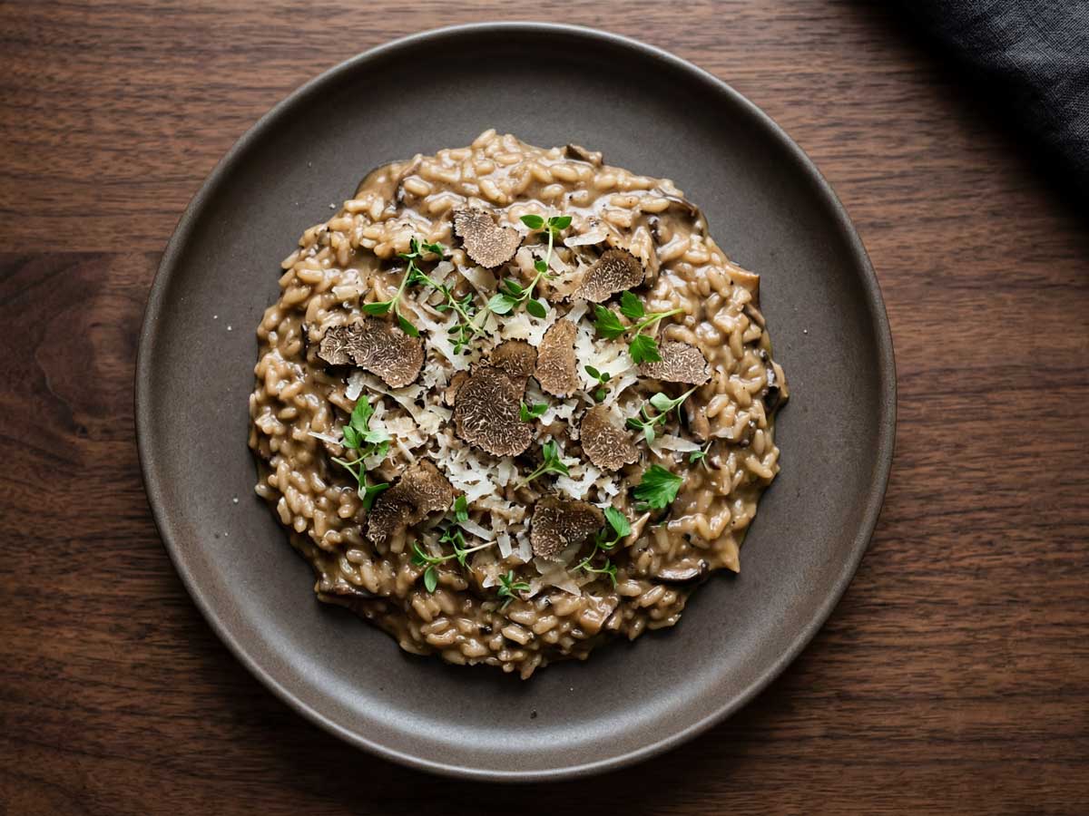 Risotto opwarmen in een magnetron