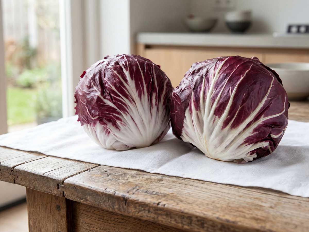 Roodlof koken in een gewone pan met ruim water