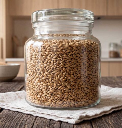 Gerst koken in een gewone pan