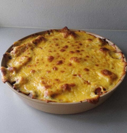 Een heerlijke ovenschotel om te bewaren.