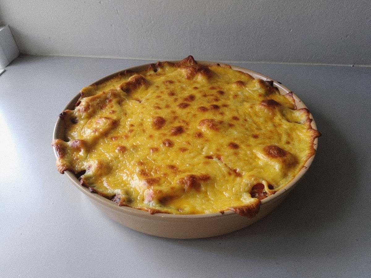 Een heerlijke ovenschotel om te bewaren.