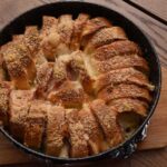 Sinaasappelorzo met gekruide gehaktballetjes